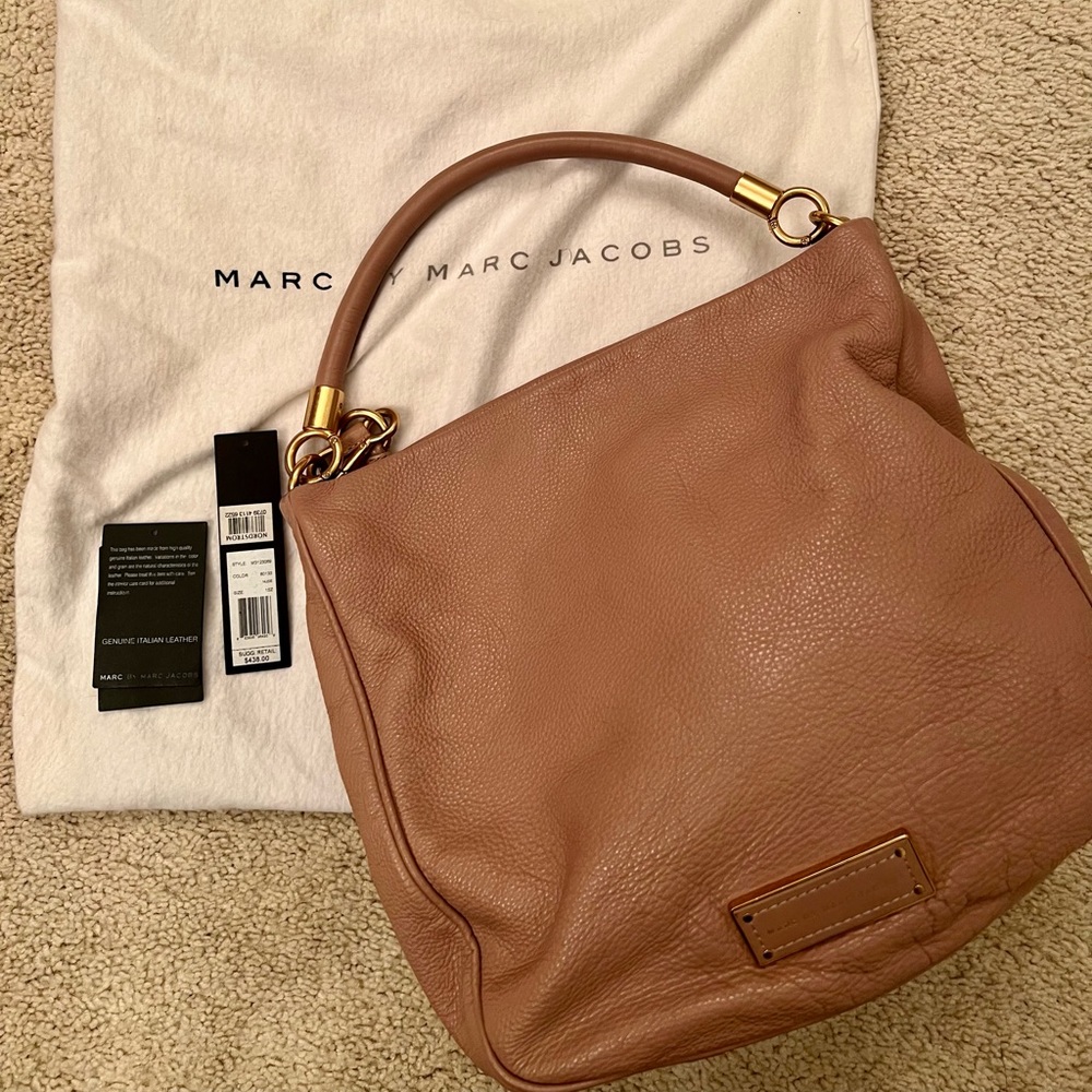 Rose pink Marc Jacobs shoulder bag